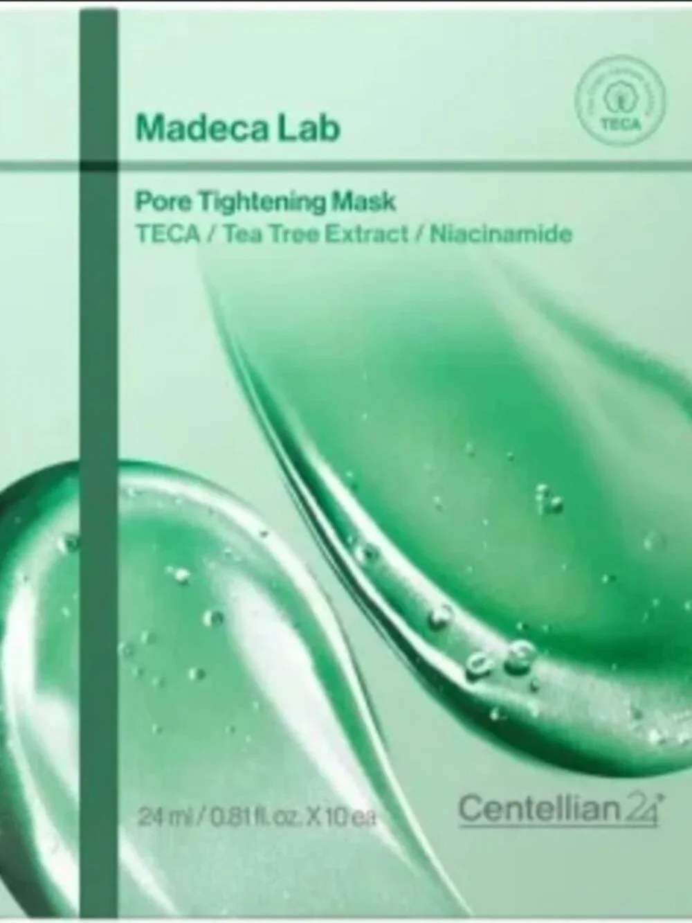 Madeca Lab Mask Pore Tightening 10 ct/box